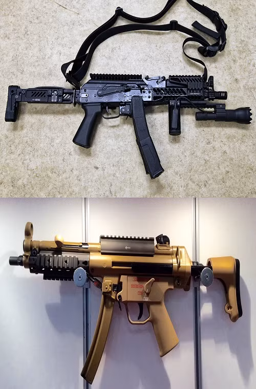 Về thiết kế cả MP5 và Vityaz-SN có vài điểm chung do đều sử dụng cỡ đạn 9×19mm, nhưng vẫn khác biệt về tổng thể. Nhất là khi Vityaz-SNx mang đậm thiết kế của AK series, từ thân súng, ốp tay cho đến thước ngắm cơ khí trước nòng. Chi tiết gần giống nhau nhất giữa MP5 và Vityaz-SN có lẽ là hộp tiếp đạn tiêu chuẩn 9mm. Nguồn ảnh: Kalashnikov.