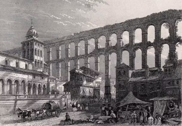 Cống dẫn nước ba tầng Segovia là công trình thủy lộ đồ sộ của người La Mã duy nhất còn sót lại trên bán đảo Iberia của Tây Ban Nha.