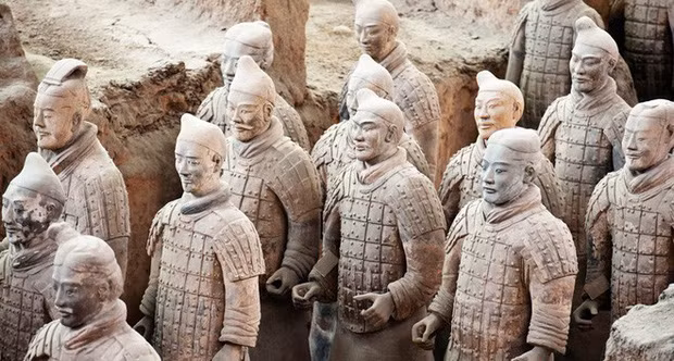 Điều này có nghĩa mỗi pho tượng trong mộ Tần Thủy Hoàng đều là duy nhất, không có sự trùng lặp.