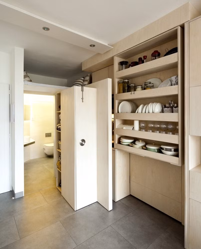 Phòng tắm và nhà vệ sinh sạch sẽ, hiện đại. Ảnh: Homedsgn.