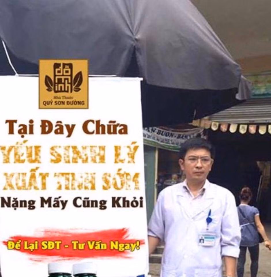 Buc xuc vi hinh anh bac si bi che thanh chua yeu sinh ly