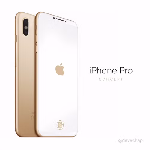 Ngay ngat truoc iPhone Pro dung cam bien Touch ID tren man hinh