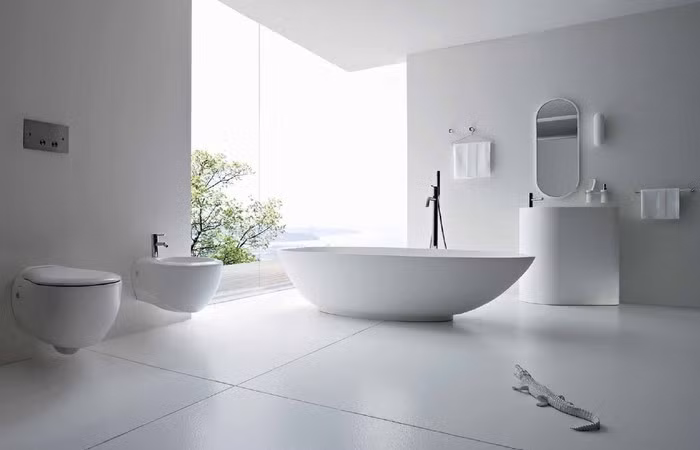 Nhiều gia đình lại thiết kế cửa sổ thông gió quá nhỏ hoặc không thiết kế cửa thông gió cho nhà vệ sinh. Ảnh: Maunhadep902.