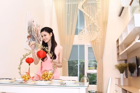 Mọi chỗ trong căn hộ Tim tặng Trường Quỳnh Anh đều được chiếu ánh sáng tự nhiên
