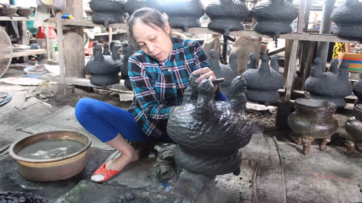 Hiện nay ở An Hội chỉ còn 5 gia đình gắn bó với nghề lư đồng truyền thống, gồm các lò Hai Thắng, Năm Toàn, Sáu Bảnh, Ba Cồ, Út Kiển và các nghệ nhân cũng đã lớn tuổi.