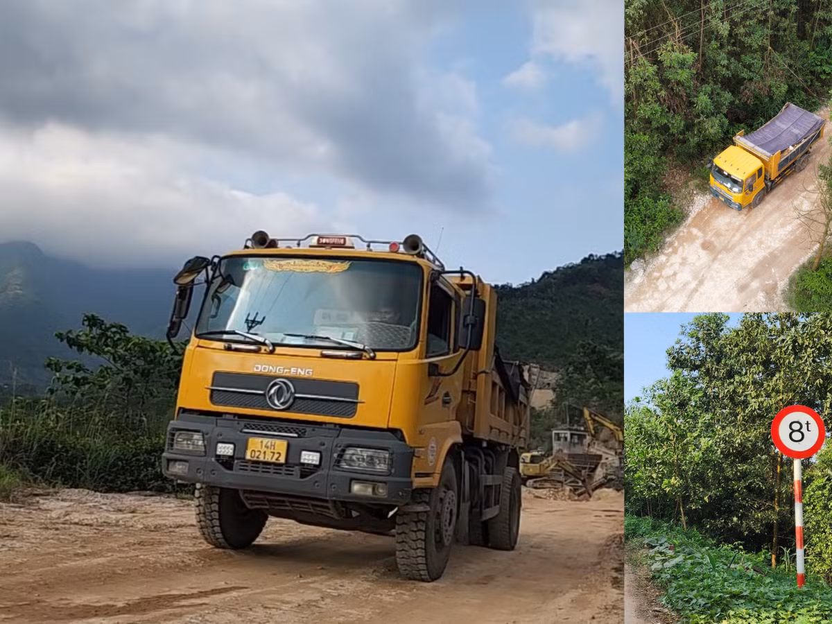 Quảng Ninh tạm dừng kế hoạch tăng cường quản lý xe chở quá tải Quang Ninh tam dung ke hoach tang cuong quan ly xe cho qua tai