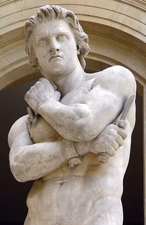 Tuy nhiên, Spartacus về sau bị quân đội La Mã đem bán làm nô lệ rồi bị huấn luyện để trở thành võ sĩ giác đấu tại Capua, phía bắc Napoli. Theo đó, Spartacus phải tìm mọi cách để sống sót qua các trận đấu trên đấu trường.