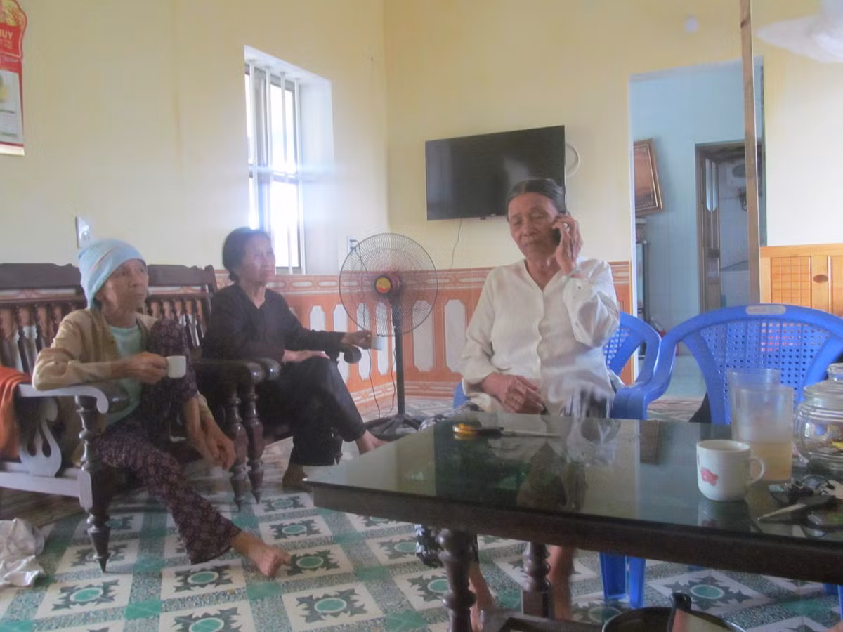 Bà Nguyễn Thị Dung, mẹ đối tượng Tuấn.