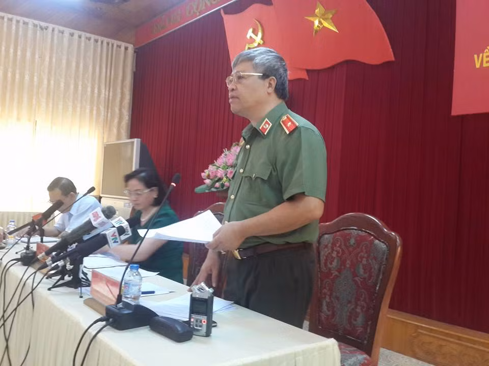 Thiếu tướng Đặng Trần Chiêu, Giám đốc Công an tỉnh Yên Bái.