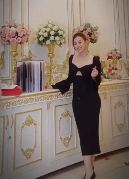 Trước đó, cô chủ yếu ở nhà dưỡng thai do ốm nghén nặng. Ảnh: Thương Hiệu và Pháp Luật.