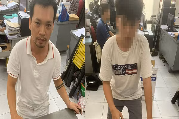 Cha cùng con trai 14 tuổi đi cướp đêm ở quận 12 Cha cung con trai 14 tuoi di cuop dem o quan 12