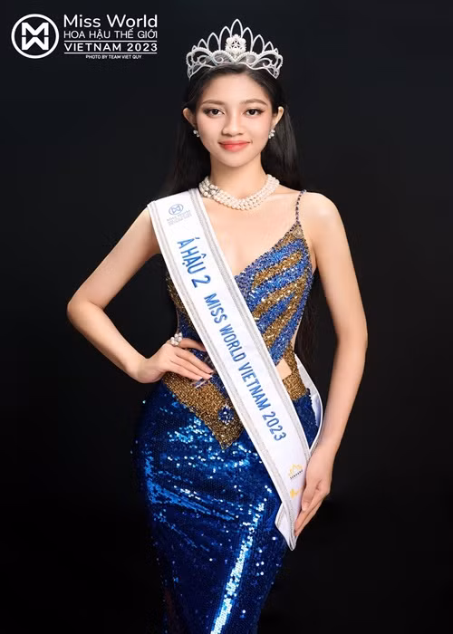 Á hậu 2 Miss World Vietnam 2023 Minh Kiên giữ được hình ảnh sạch scandal sau khi giành danh hiệu. Ảnh: Miss World Vietnam.