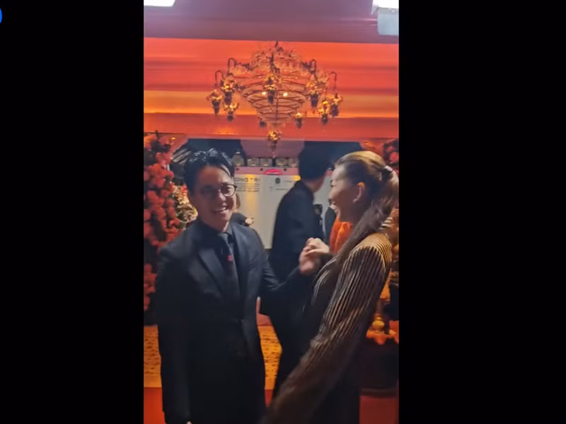 Chồng Thanh Hằng đáp lại: "Vợ anh đẹp nhất". Ảnh chụp màn hình.
