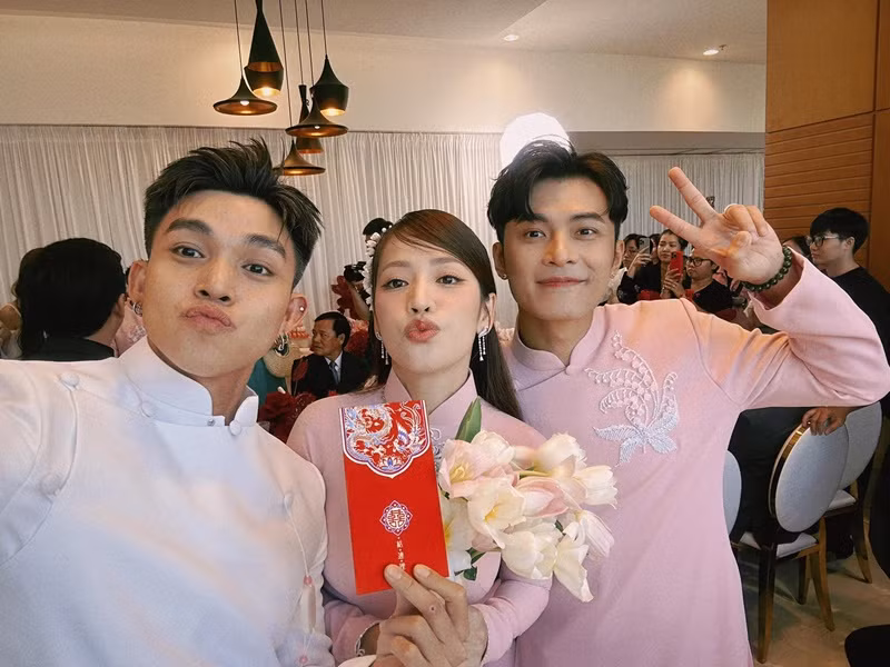 Gin Tuấn Kiệt và Puka sẽ tổ chức đám cưới tại Cam Ranh (ngày 4/11), TPHCM (ngày 6/11) và Đồng Tháp. Ảnh: FB Jun Phạm.