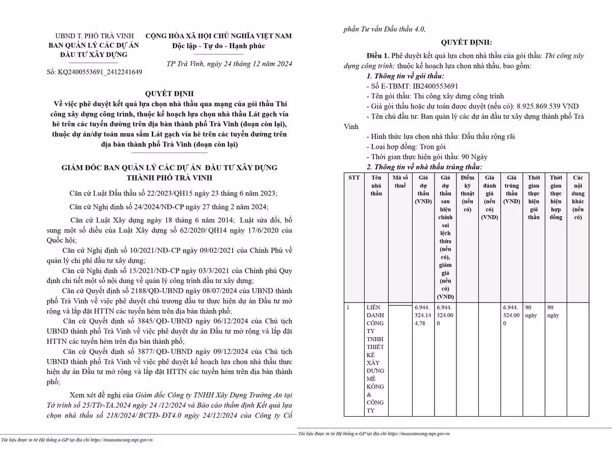 Trà Vinh: Liên danh 2 thành viên trúng gói thầu nâng cấp đường - Hình 4 Tra Vinh: Lien danh 2 thanh vien trung goi thau nang cap duong-Hinh-4