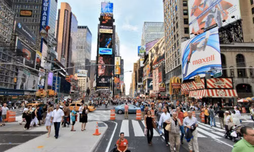 Quảng trường Thời đại ở New York.