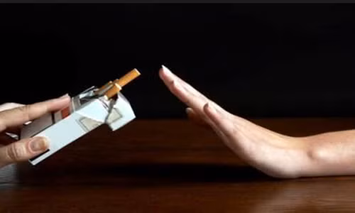 Bỏ thuốc lá để có một sức khỏe tốt hơn.