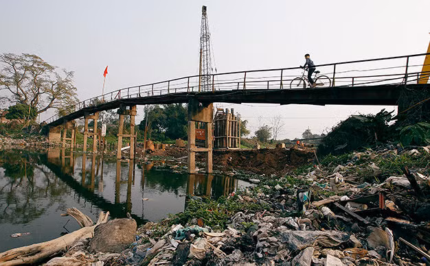 Công bố danh sách “làng ung thư”' ô nhiễm nặng nguồn nước Cong bo danh sach “lang ung thu”