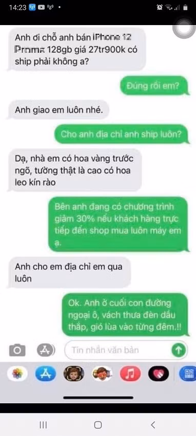 Gặp ngay "cao thủ" khi khách hàng "bá đạo" không chịu cung cấp địa chỉ để nhận hàng.
