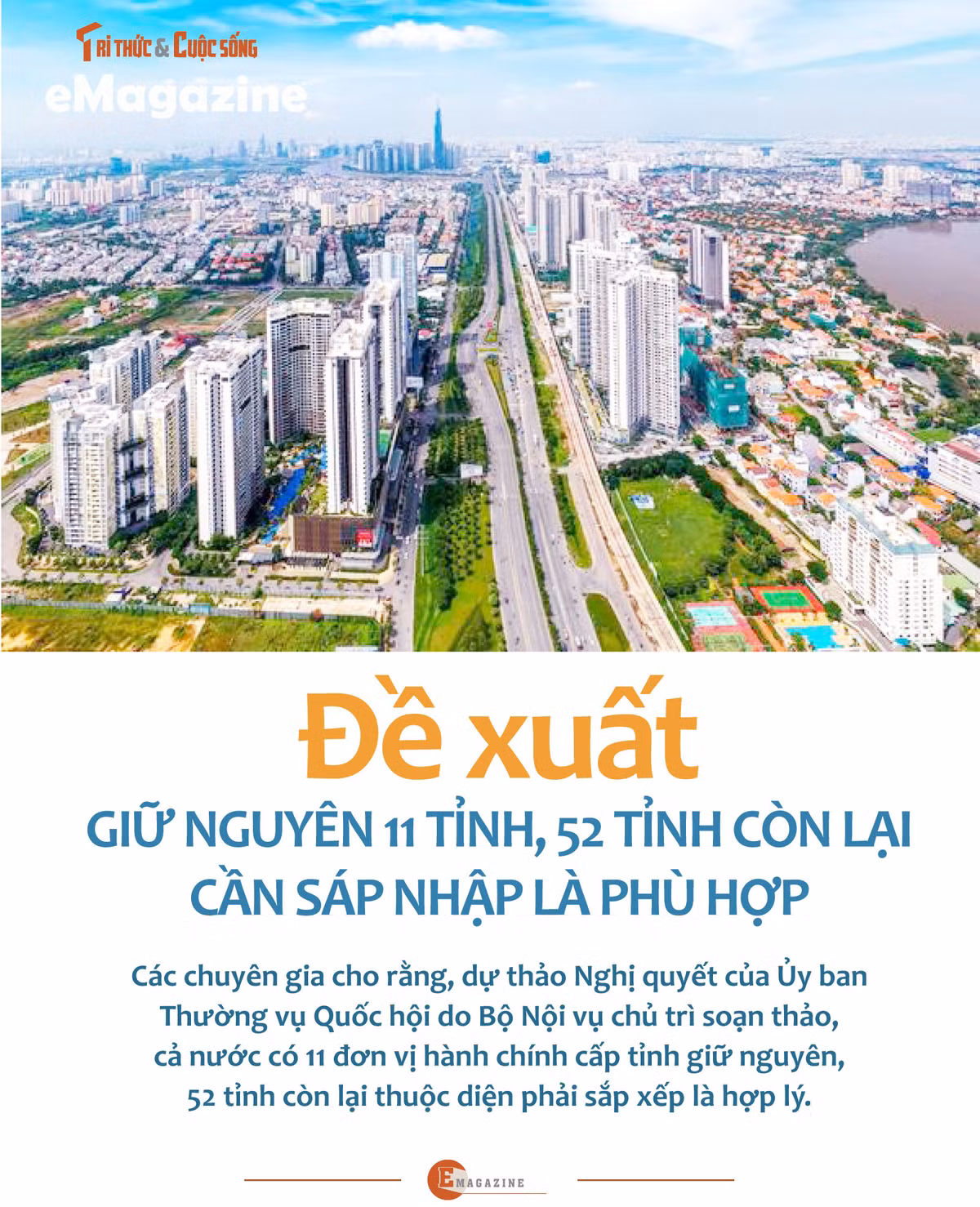 [e-Magazine] De xuat giu nguyen 11 tinh, 52 tinh can sap nhap la phu hop