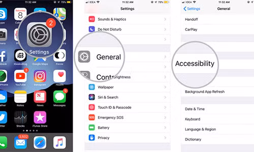 Huong dan tang co chu tren iPhone va iPad giup de doc, do moi mat
