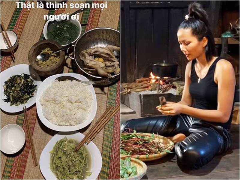 Đa phần thói quen của H’hen Niê không thay đổi khi cô nổi tiếng. Cô vẫn thích ăn những món ăn quê nhà, dân dã.