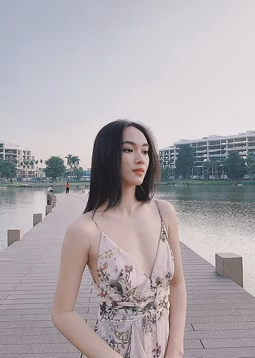 Nữ người mẫu tỏ ra kín tiếng về chuyện tình cảm.