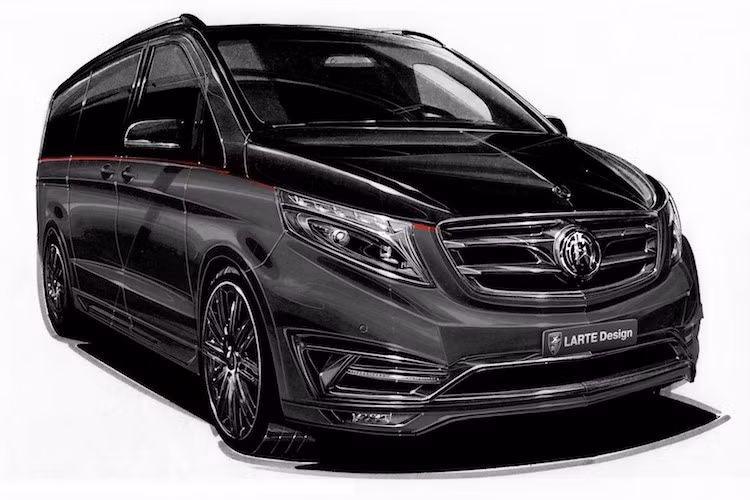 So với các mẫu xe van khác, Mercedes V-Class vốn đã sở hữu nội thất sang trọng, tiện nghi và rộng rãi hơn. Tuy nhiên sau khi được hãng Larte Design ở Đức độ lại thành phiên bản Black Crystal, nội thất của xe còn được nâng tầm lên đẳng cấp siêu sang.