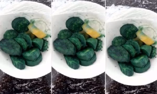 Sự thật sau tin đồn 'khoai lang VN đổi màu xanh do dioxin' Su that sau tin don