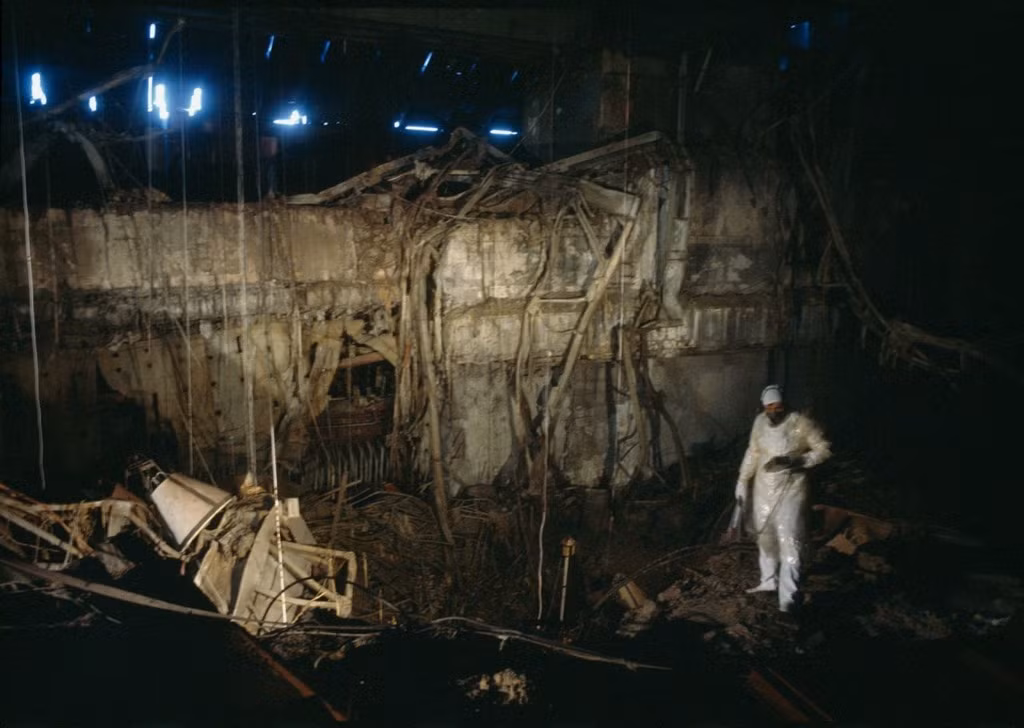 Vào thời điểm những bức ảnh này được chụp, nồng độ phóng xạ tại Chernobyl vẫn ở mức rất cao. Ảnh: Englishrussia.com.