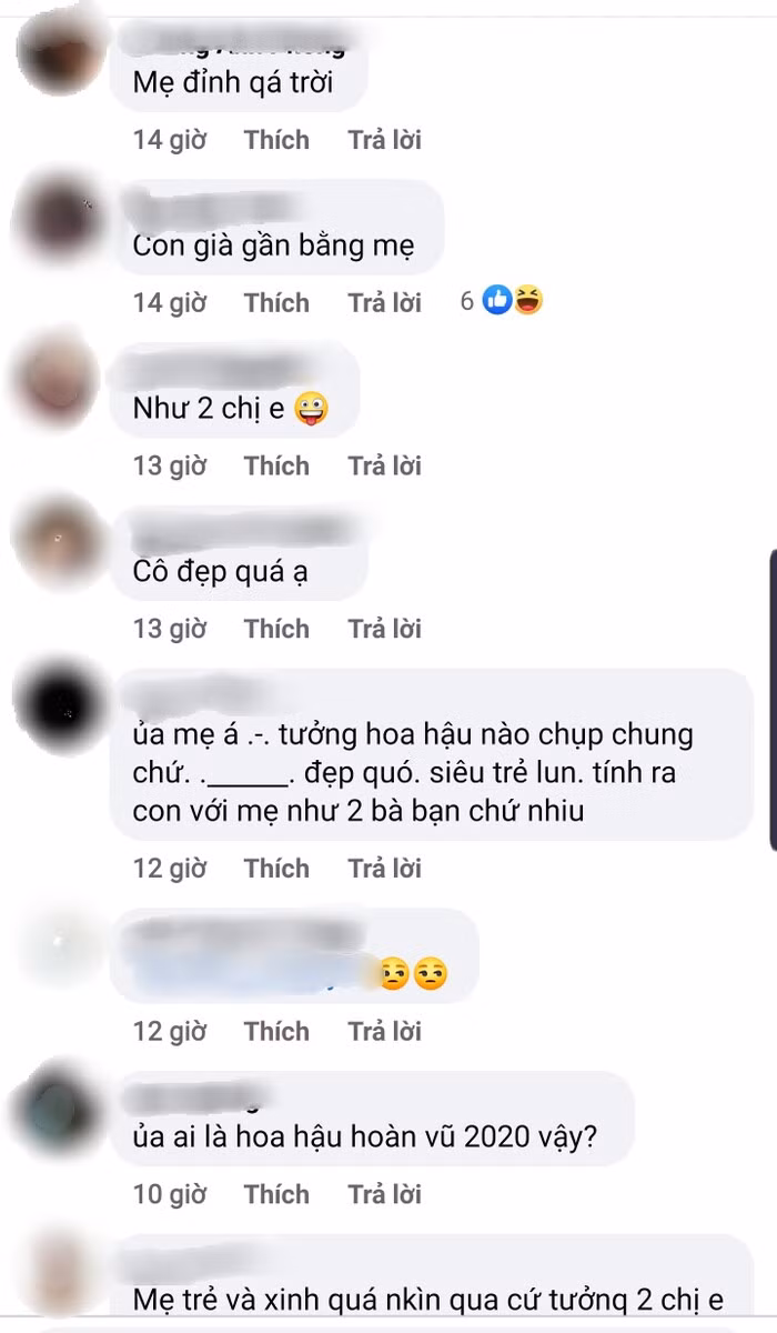 Tân Miss Universe, bị fan chê già gần bằng mẹ khi khoe ảnh chụp chung - Hình 2 Tan Miss Universe, bi fan che gia gan bang me khi khoe anh chup chung-Hinh-2