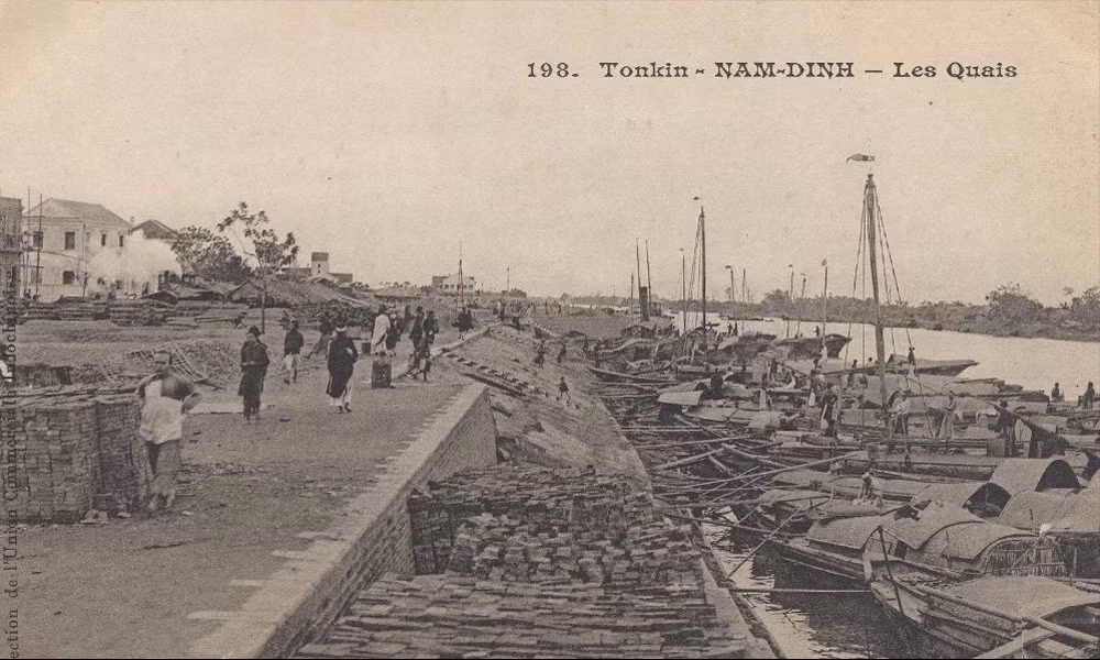 Một hình ảnh khác về cảng Nam Định. Ảnh tư liệu.