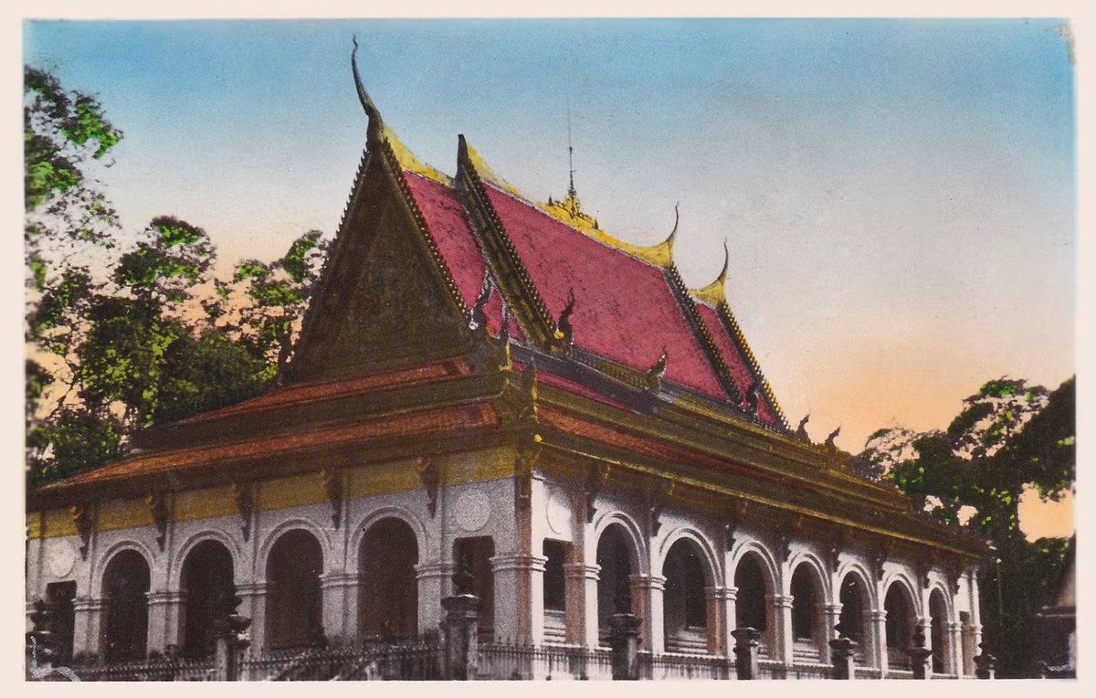 Chùa Ông Mẹt (chùa Bodhisálaràja) của người Khmer ở Trà Vinh. Ảnh tư liệu.