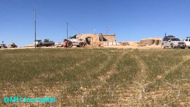 Quân đội Mỹ đang định hình sự hiện diễn lâu dài ở miền bắc Syria, với chiều hướng bảo vệ sự sống còn của người Kurd. ảnh minh họa South Front