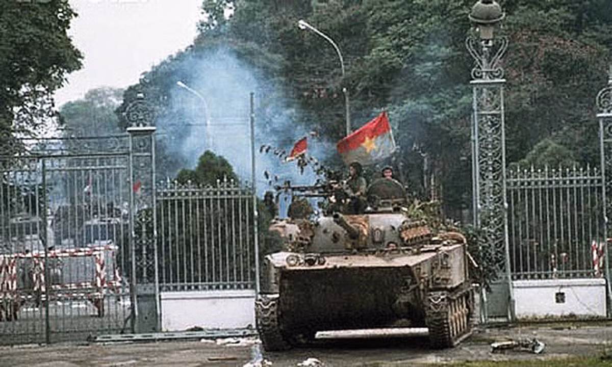 ...Bài học của chúng ta trong chiến tranh, trong quá khứ cũng là bài học của cả nhân loại. Những chân giá trị của hòa bình đã được chỉ ra. Chúng ta cũng thấy một điều có tính nguyên lý là độc lập, không một quốc gia nào có thể áp đặt ý chí lên Việt Nam và tương lai của Việt Nam là do người dân Việt Nam quyết định". Nguồn ảnh: TL.