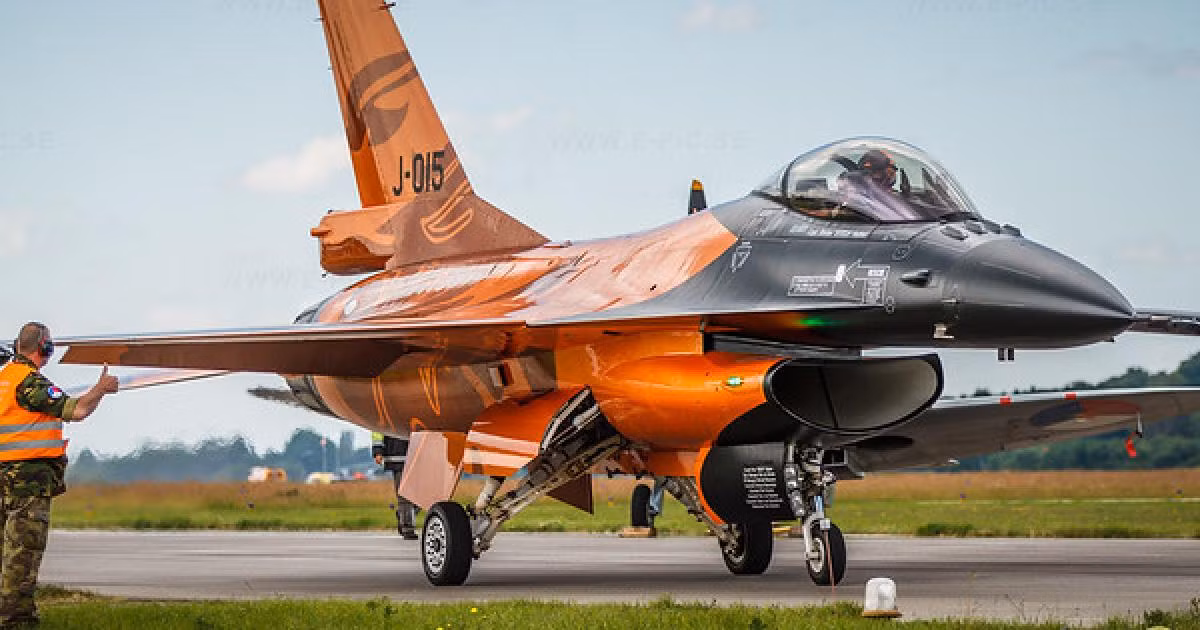 Đan Mạch cũng có ý định cung cấp những chiếc F-16 cũ của mình cho Argentina, nhưng các cuộc đàm phán về một thỏa thuận khả thi với Buenos Aires đã dần nguội lạnh, khi Anh kiên quyết ngăn cản. Hà Lan cũng là quốc gia châu Âu khác, có thể gửi F-16 tới Ukraine. Ảnh: Pinterest.