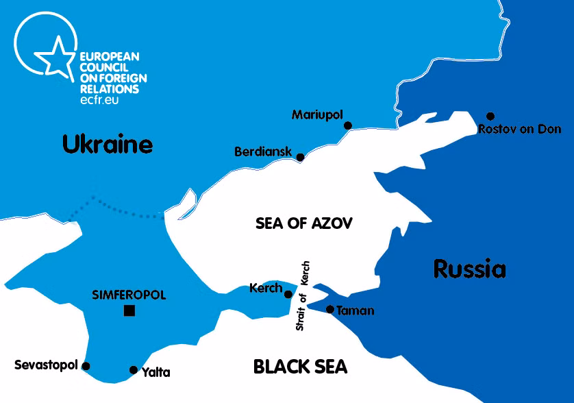 Tư lệnh Lực lượng Hải quân Ukraine giải thích hành động như vậy, là do các tàu của Ukraine, có quyền tự do đi qua Eo biển Kerch, nơi nối liền Biển Đen và Biển Azov. 