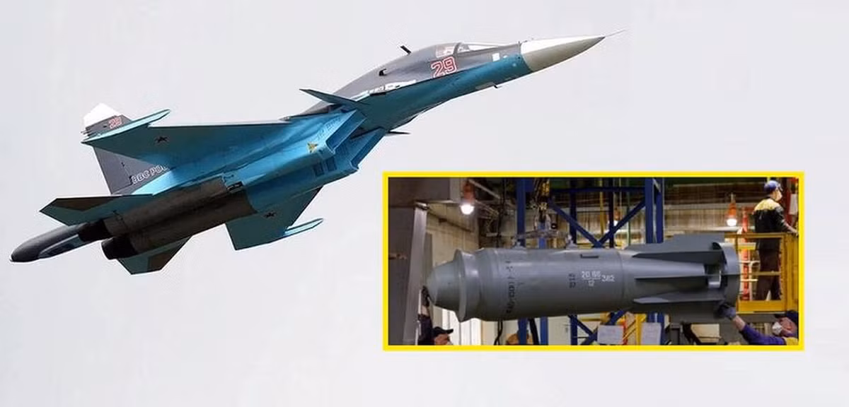 Máy bay ném bom chủ lực của Nga ở chiến trường Ukraine, vừa được trang bị loại bom lượn mới nhất có trọng lượng nặng 1.500 kg, do Cục công nghiệp quân sự Nga nghiên cứu. Cùng với những loại bom lượn đã được đưa vào sử dụng trước đó, biến Su-34 thực sự trở thành “hung thần” trên chiến trường Ukraine. 