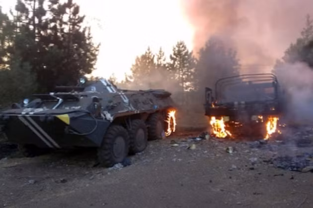Nhà báo Ukraine Yuri Butusov tường thuật trên tờ Don: “Các vị trí đóng quân của Ukraine trong khu vực Orekhovo-Donetskoye đã bị pháo 152 mm bắn vào. Ở phía trước, pháo cỡ nòng 122 mm cũng bắn thẳng vào sở chỉ huy một đơn vị của ta”.