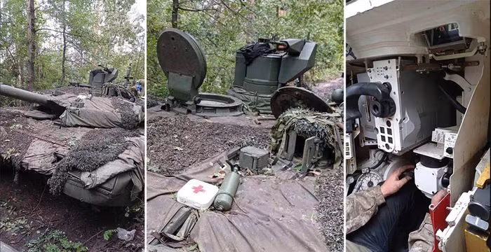 Phía Ukraine đã phân tích chiếc xe tăng chiến đấu chủ lực T-90M bị Quân đội Ukraine thu giữ vào tháng 9 năm ngoái và cho rằng, xe tăng T-90M thực chất chỉ là một chiếc T-72B kiểu cũ, nhưng được nâng cấp và tân trang. 