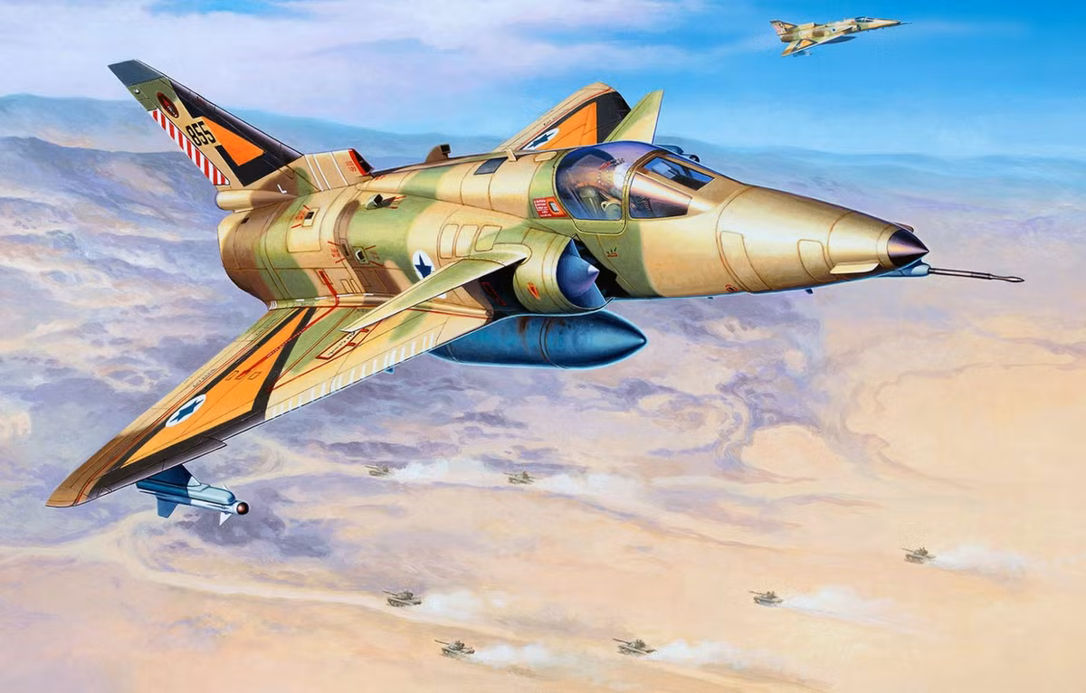 Theo hồi ký của Akimenkov, khi cặp MiG-21 đầu tiên đang bay vào vùng không chiến, thì đột ngột mất “con mồi”, và bất ngờ xuất hiện những chiếc F-4 và Mirage III như từ “dưới đất chui lên”. Chiếc MiG-21 số một bị bắn rơi; chiếc MiG-21 thứ hai, đóng vai trò yểm trợ cho chiếc thứ nhất, chưa kịp khóa mục tiêu đã bị trúng tên lửa của một chiếc Mirage. 