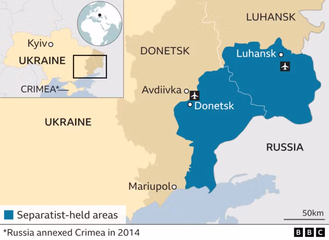 Ở mặt trận Donbass, trung tâm của chiến trường Ukraine, nơi diễn ra các trận đánh ác liệt nhất, quân Nga gần đây đã liên tiếp chiếm được một số khu vực quan trọng. Ở phía tây nam Bakhmut, quân Nga đã chiếm lại được làng Klishchiivka, có giá trị chiến thuật rất lớn.