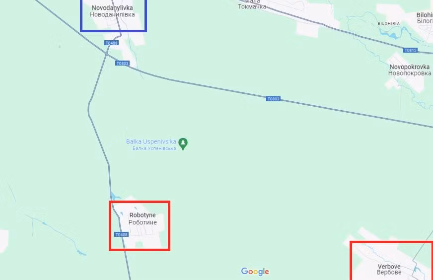 Theo nguồn tin, việc quân Ukraine rút lui về vùng đất thấp cho thấy trong tương lai gần, có thể xảy ra một cuộc tấn công của Nga theo hướng Novodanilovka, nơi mà pháo binh của Nga đang bắn mạnh vào đây. Ngôi làng này cũng là nơi tập trung lực lượng dự bị của Ukraine. 