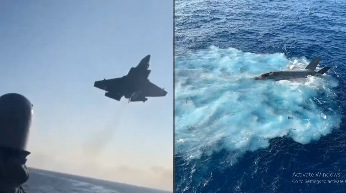 Năm 2022, một máy bay chiến đấu F-35C đã rơi xuống biển khi đang hạ cánh trên một chiếc tàu sân bay; năm nay, một máy bay chiến đấu F-35C khác đã hạ cánh “bằng mũi”, do bộ phận hạ cánh mũi của nó “vô tình rút lại” khi đang lăn trên đường băng...