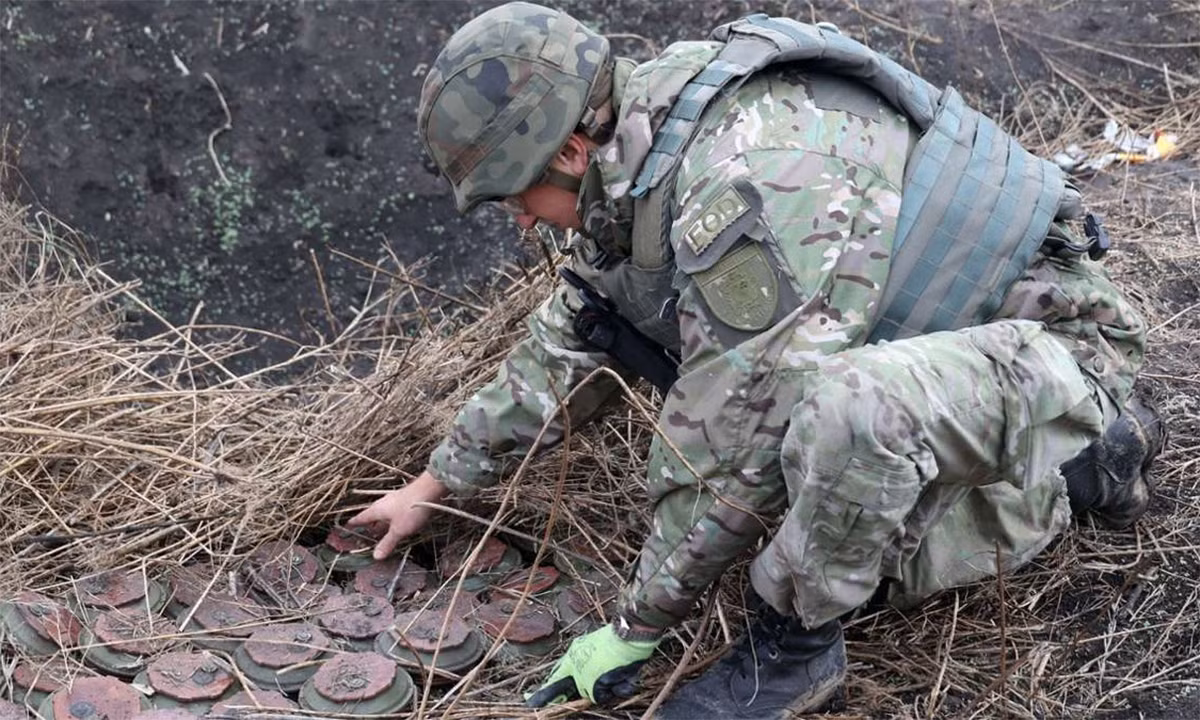 Theo các nguồn tin, Quân đội Nga đã cử các phân đội công binh đến rà phá bom mìn của Ukraine ở vùng Kharkov và Sumy. Kể từ đó, Quân đội Nga liên tục tấn công các mục tiêu quan trọng của Ukraine ở Kharkov, khiến các nhà máy quốc phòng của Ukraine ở Kharkov phải ngừng hoạt động và chuyển sang khu vực miền tây.