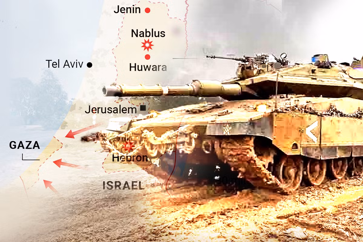 Tính đến ngày 17/10, xung đột Palestine-Israel vẫn tiếp diễn. Trước đó, Quân đội Israel cho biết họ đang hoàn tất việc chuẩn bị cho một "cuộc tấn công phối hợp trên biển, trên bộ và trên không" vào Dải Gaza.