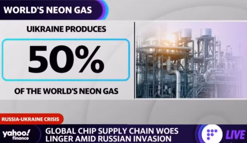 Việc cắt giảm nguồn cung khí neon ở Ukraine, đã giáng một đòn nặng nề vào chuỗi ngành công nghiệp chip toàn cầu. Cuộc chiến giành giật năng lượng này, chứng minh rằng sức sống của nền văn minh công nghiệp hiện đại, vẫn nằm ở các trò chơi địa chính trị.