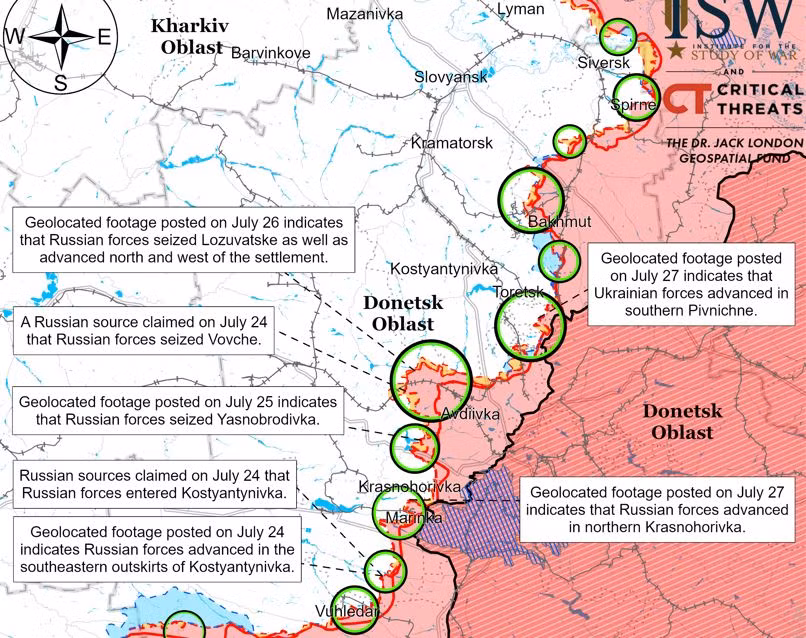 Nga "xét nát" tuyến phòng thủ thứ ba của Ukraine ở phía tây Avdiivka Nga