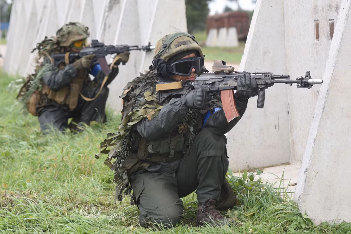 Ngoài các cuộc tấn công của Nga đang được tiến hành từ các vùng lãnh thổ Donetsk, Luhansk và từ Crimea; còn có các lực lượng đặc nhiệm của Nga cũng luồn sâu vào hậu phương của Ukraine và tiến hành các hoạt động phá hoại.