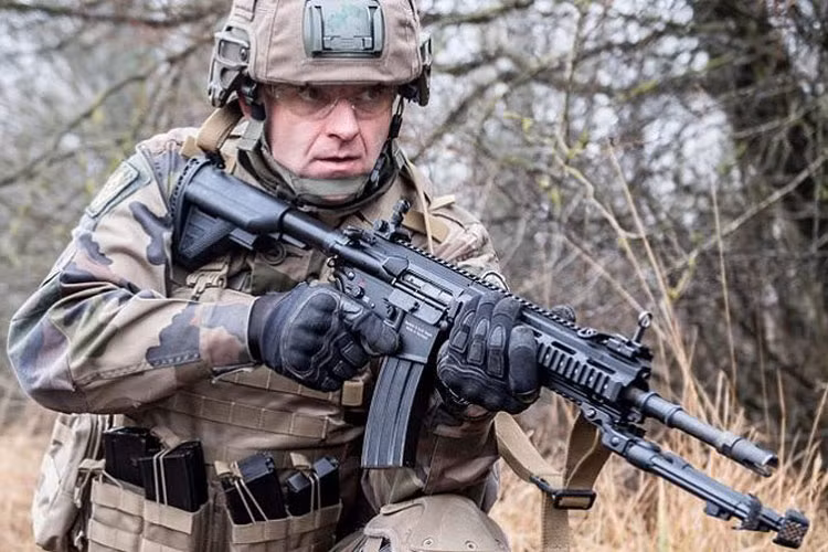 Vào năm 2016, Cục Trang bị Quân đội Pháp (DGA) chính thức ký hợp đồng với Hãng Heckler &amp; Koch (Đức), mua 100.000 súng trường tiến công HK416 kèm theo phụ kiện, đạn có tổng trị giá hơn 300 triệu USD. 